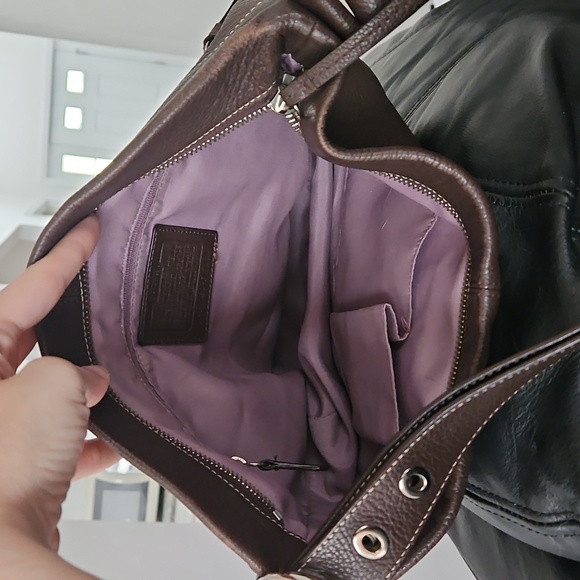 Y2K Vintage Coach 15064 Soho Pebbled Leather Hobo - Shoulder or Crossbody - Picture 11 of 11